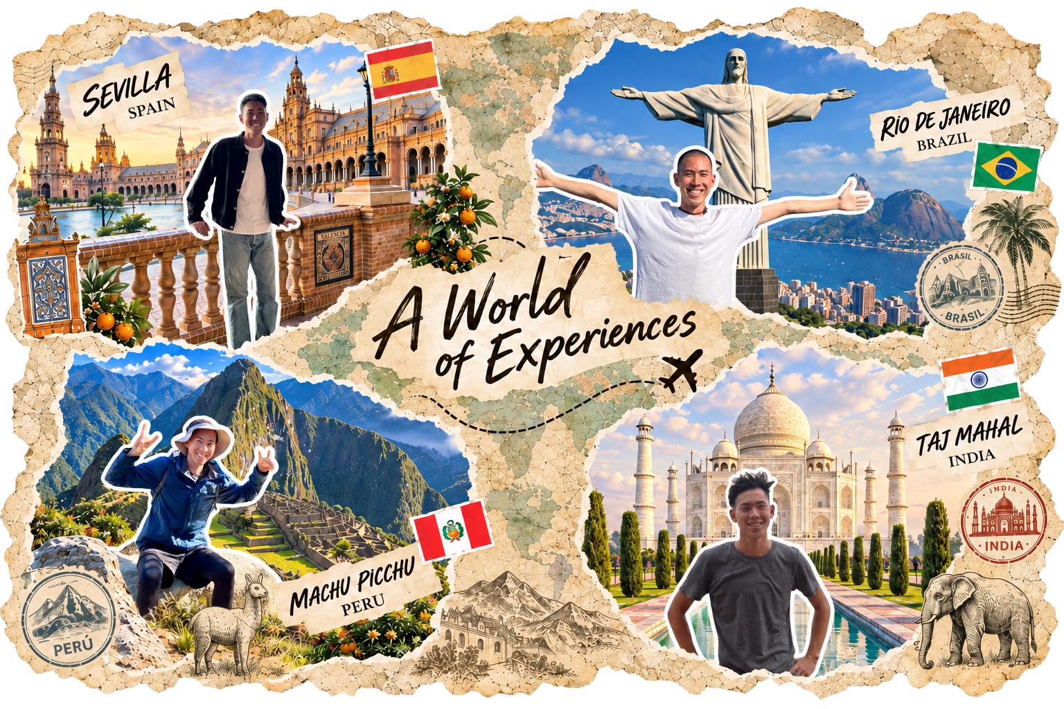 A world of experiences